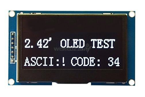 2.42寸OLED显示屏模块SPI串口2015新款