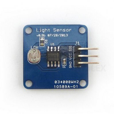 Arduino 光敏传感器模块 光线检测 光