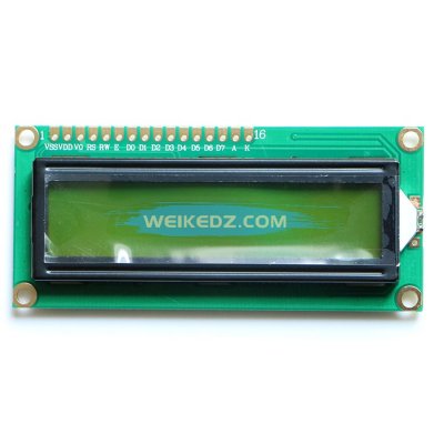 M21 1602A 液晶 单片机开发 黄屏5V带背