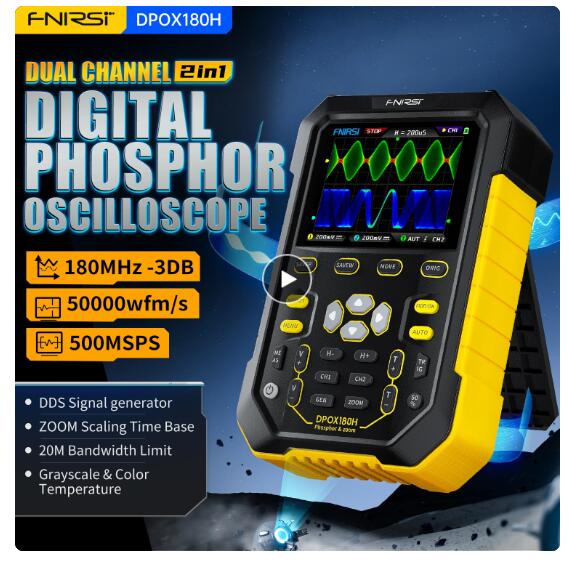 FNIRSI DPOX180H Dual Channel Handheld Digit